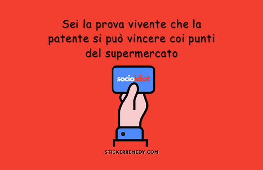 Tessera SocioIdiot - Card