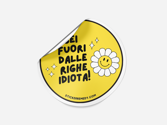 Sei fuori dalle righe - Sticker