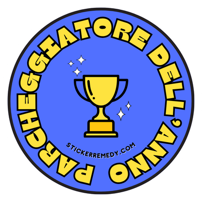 Parcheggiatore dell'anno - Sticker
