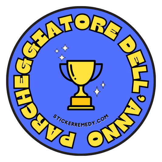 Parcheggiatore dell'anno - Sticker