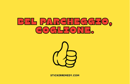 Bel parcheggio - Card