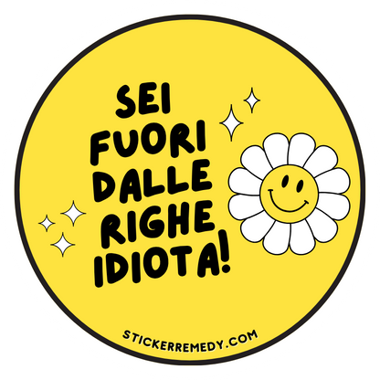 Sei fuori dalle righe - Sticker