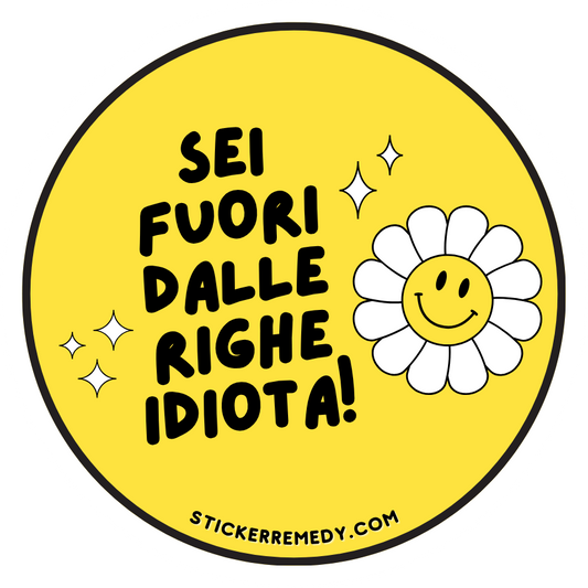 Sei fuori dalle righe - Sticker