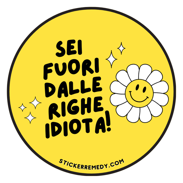 Sei fuori dalle righe - Sticker