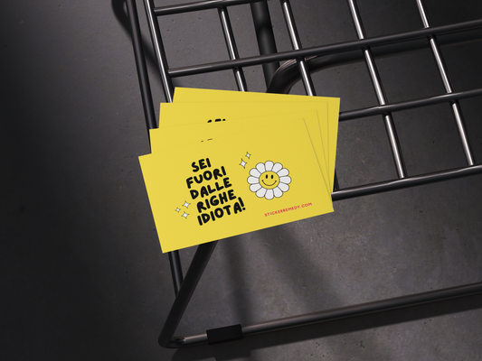 Sei fuori dalle righe - Card
